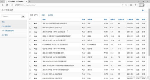 Python汽車銷售數據采集分析可視化系統 基于Flask框架的全流程解決方案
